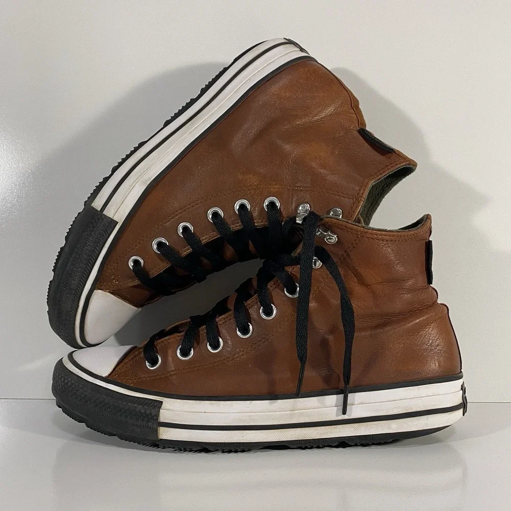 Converse Men's Size 8.5 Chuck Taylor All Star Winter High Top Cedar Bark 171440C